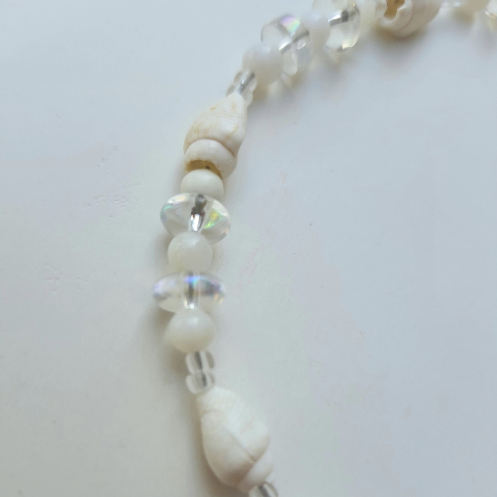 Real Seashell Anklet - Picture 3 of 3